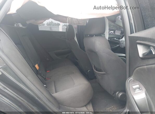 1G1ZD5ST3JF244409 2018 CHEVROLET MALIBU Black Widok naklejki z numerem VIN