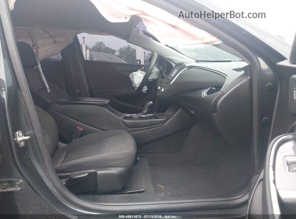 1G1ZD5ST3JF244409 2018 CHEVROLET MALIBU Black Widok wnętrza z przodu