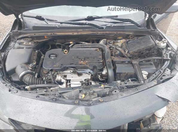 1G1ZD5ST3JF244409 2018 CHEVROLET MALIBU Black Widok z tyłu