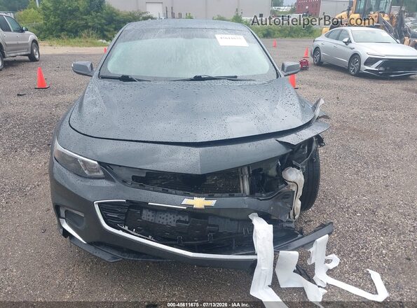1G1ZD5ST3JF244409 2018 CHEVROLET MALIBU Black Widok zestawu wskaźników