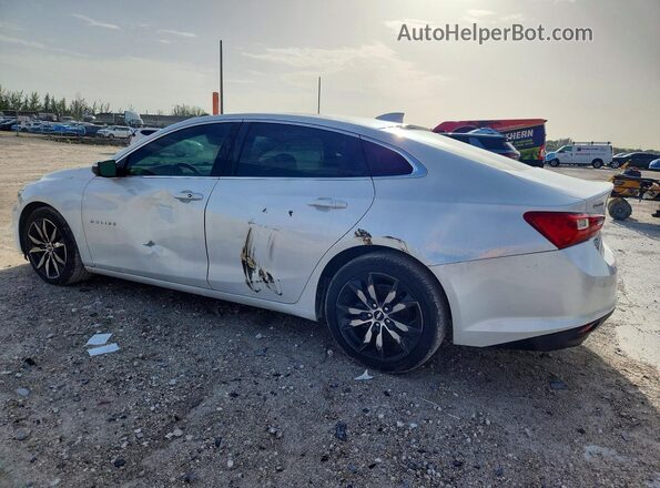 1G1ZD5ST3JF258200 2018 CHEVROLET MALIBU White Rear left