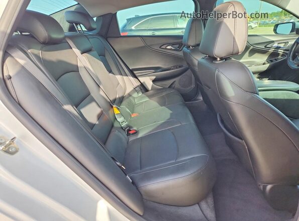 1G1ZD5ST3JF258200 2018 CHEVROLET MALIBU White Rear seats view