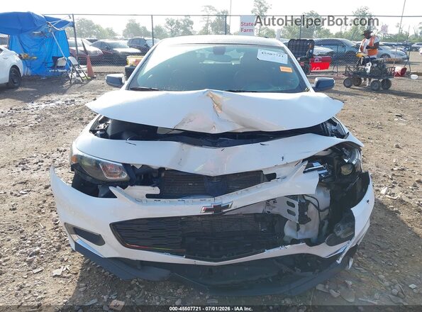 1G1ZD5ST3JF294467 2018 CHEVROLET MALIBU White Widok z przodu
