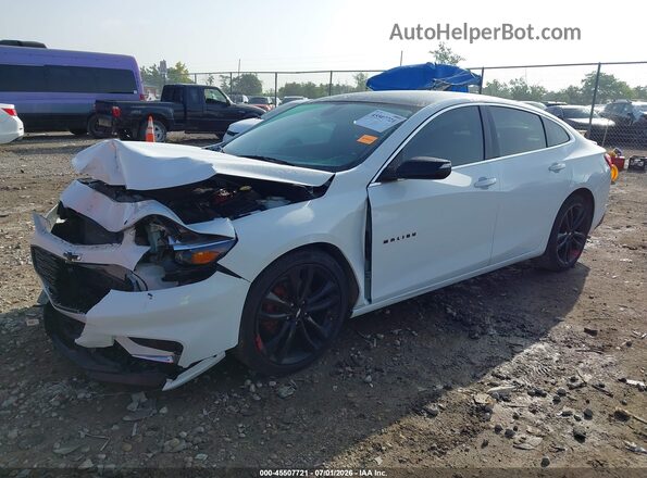 1G1ZD5ST3JF294467 2018 CHEVROLET MALIBU White Przód lewy