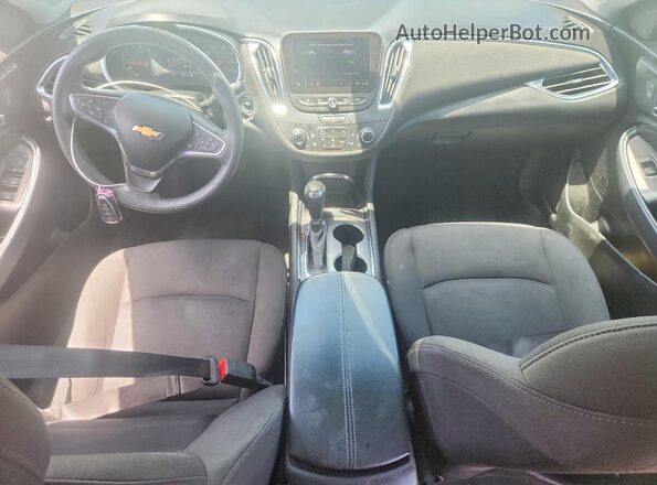1G1ZD5ST3KF146367 2019 CHEVROLET MALIBU White Widok deski rozdzielczej