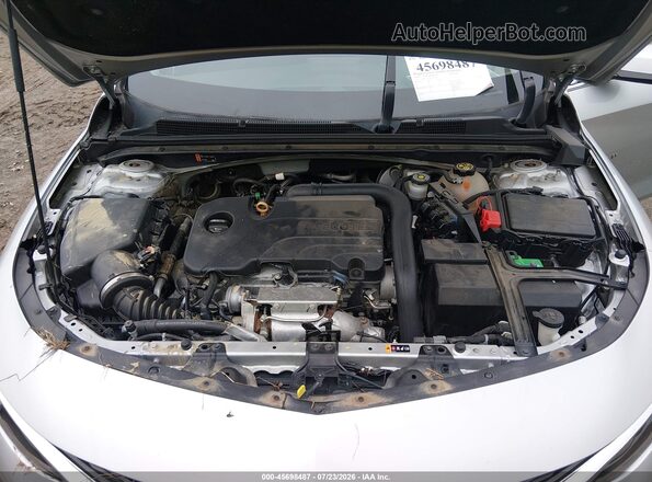 1G1ZD5ST3KF157630 2019 CHEVROLET MALIBU Серебряный Вид сзади
