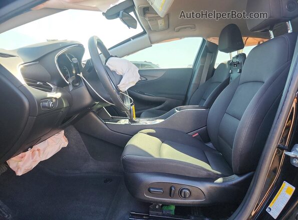 1G1ZD5ST3KF168322 2019 CHEVROLET MALIBU Black Widok wnętrza z przodu