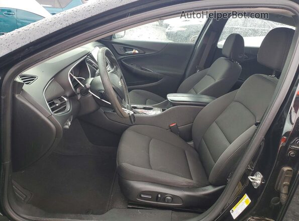 1G1ZD5ST3KF206583 2019 CHEVROLET MALIBU Black წინა სალონის ხედი