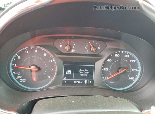 1G1ZD5ST3KF206583 2019 CHEVROLET MALIBU Black ხელსაწყოთა პანელის ხედი
