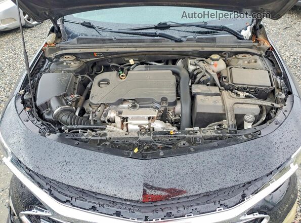 1G1ZD5ST3KF206583 2019 CHEVROLET MALIBU Black უკანა სალონის ხედი