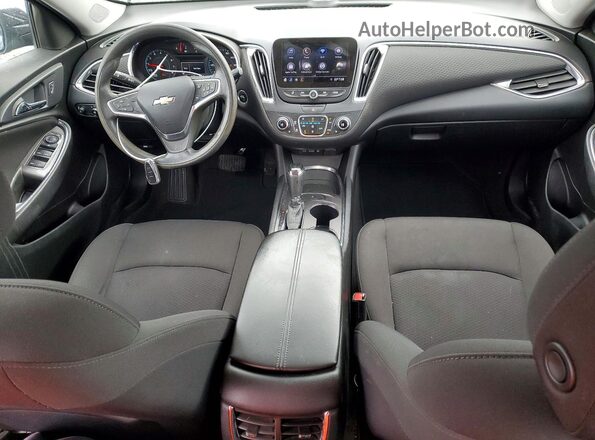 1G1ZD5ST3KF206583 2019 CHEVROLET MALIBU Black წინა პანელის ხედი
