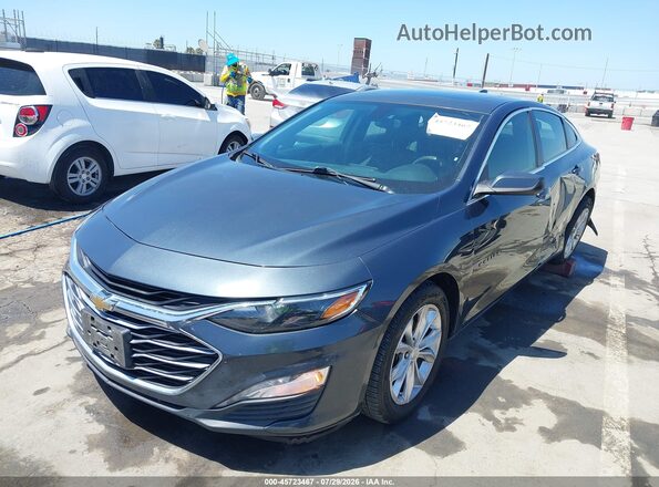 1G1ZD5ST3KF221262 2019 CHEVROLET MALIBU Gray Vista tres cuartos delantera izquierda