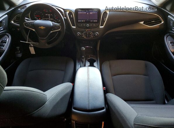 1G1ZD5ST3LF025128 2020 CHEVROLET MALIBU Blue Widok deski rozdzielczej
