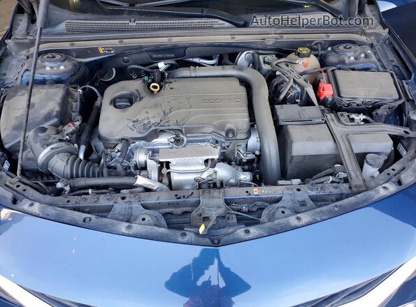 1G1ZD5ST3LF025128 2020 CHEVROLET MALIBU Blue Widok wnętrza z tyłu