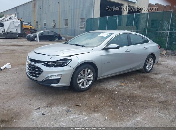 1G1ZD5ST3LF028644 2020 CHEVROLET MALIBU Silver წინა მარცხენა ხედი სამი მეოთხედიდან