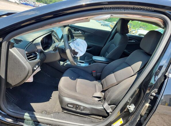 1G1ZD5ST3LF032712 2020 CHEVROLET MALIBU Black Front interior view