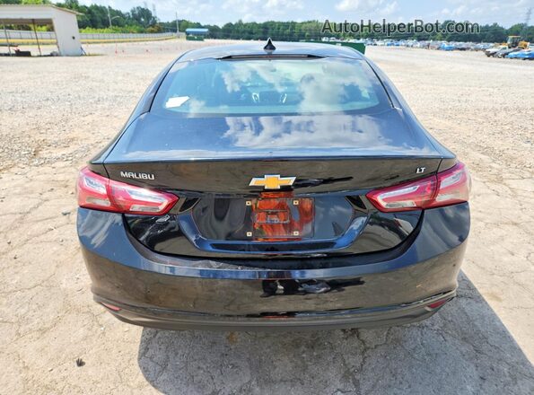 1G1ZD5ST3LF032712 2020 CHEVROLET MALIBU Black Rear view