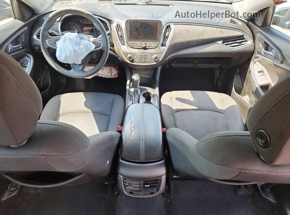 1G1ZD5ST3LF032712 2020 CHEVROLET MALIBU Black Dashboard view