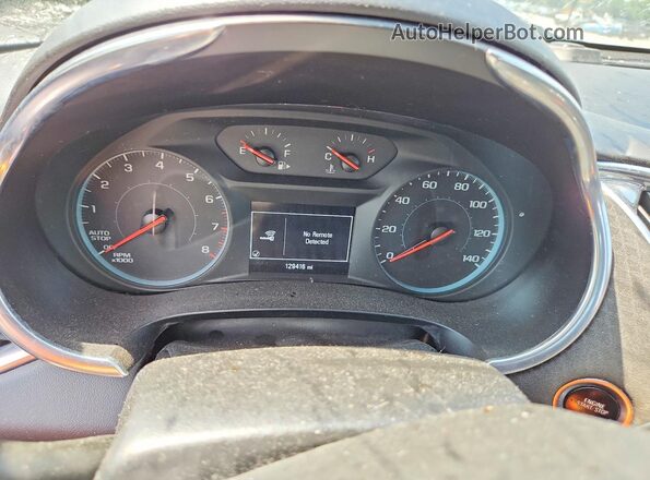 1G1ZD5ST3LF032712 2020 CHEVROLET MALIBU Black Instrument cluster view