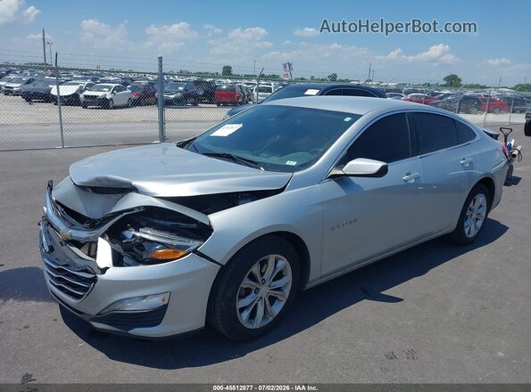 1G1ZD5ST3LF045413 2020 CHEVROLET MALIBU Silver Przód lewy