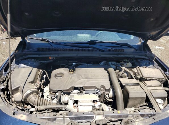 1G1ZD5ST3LF075110 2020 CHEVROLET MALIBU Blue Widok wnętrza z tyłu