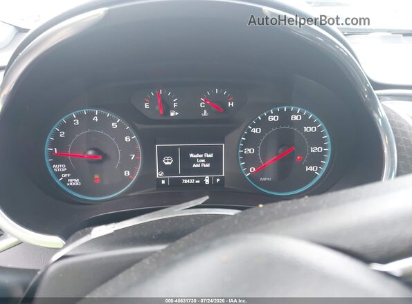 1G1ZD5ST3LF125083 2020 CHEVROLET MALIBU White Вид задніх сидінь