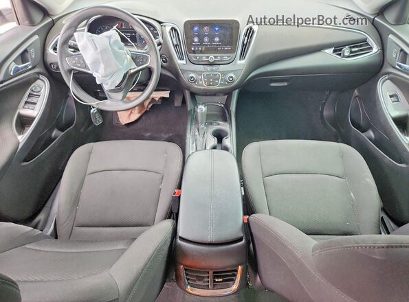 1G1ZD5ST3LF131630 2020 CHEVROLET MALIBU Белый Вид панели приборов