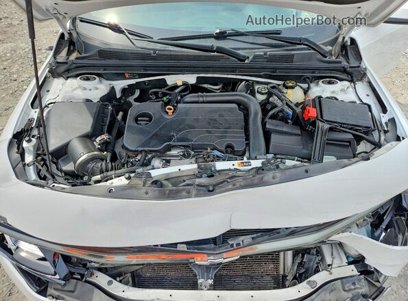 1G1ZD5ST3LF131630 2020 CHEVROLET MALIBU Белый Вид задней части салона