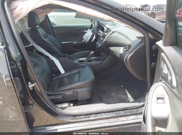 1G1ZD5ST3MF046482 2021 CHEVROLET MALIBU Черный Вид салона спереди