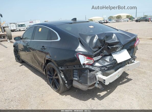 1G1ZD5ST3MF046482 2021 CHEVROLET MALIBU Черный Задняя левая четверть