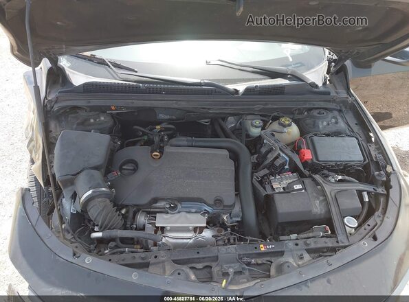 1G1ZD5ST3MF046482 2021 CHEVROLET MALIBU Черный Вид сзади