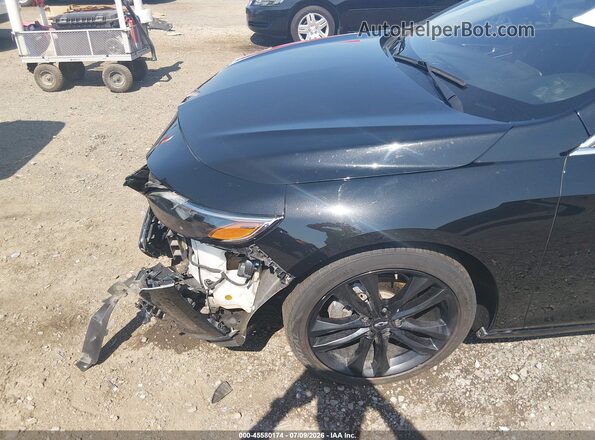 1G1ZD5ST3MF077733 2021 CHEVROLET MALIBU Черный 