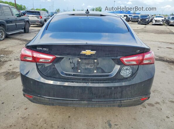 1G1ZD5ST3NF102485 2022 CHEVROLET MALIBU Black Rear view