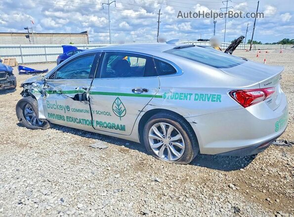 1G1ZD5ST3NF128813 2022 CHEVROLET MALIBU Silver Rear left