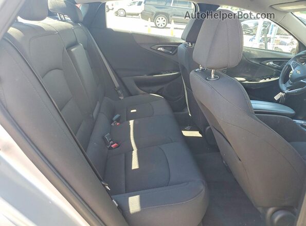 1G1ZD5ST3NF128813 2022 CHEVROLET MALIBU Silver Rear seats view