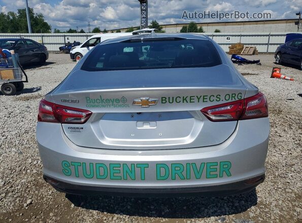 1G1ZD5ST3NF128813 2022 CHEVROLET MALIBU Silver Rear view