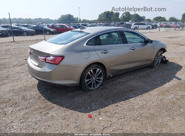 1G1ZD5ST3NF161360 2022 CHEVROLET MALIBU Желто-коричневый Задняя правая четверть