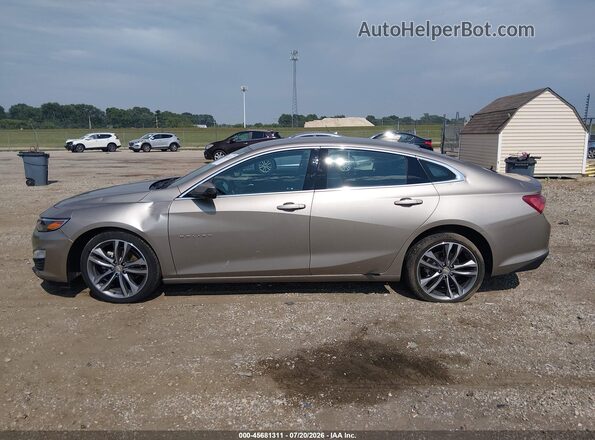 1G1ZD5ST3NF161360 2022 CHEVROLET MALIBU Желто-коричневый Вид задней части салона