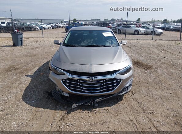 1G1ZD5ST3NF161360 2022 CHEVROLET MALIBU Желто-коричневый Вид панели приборов