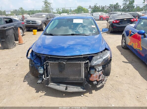 1G1ZD5ST3PF157344 2023 CHEVROLET MALIBU Синий Вид задней части салона