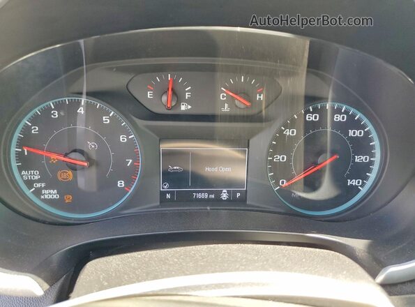 1G1ZD5ST3PF188450 2023 CHEVROLET MALIBU Black Widok zestawu wskaźników