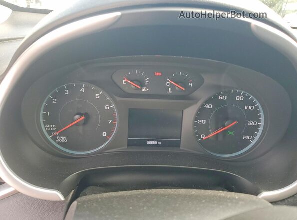 1G1ZD5ST3PF244855 2023 CHEVROLET MALIBU White Instrument cluster view
