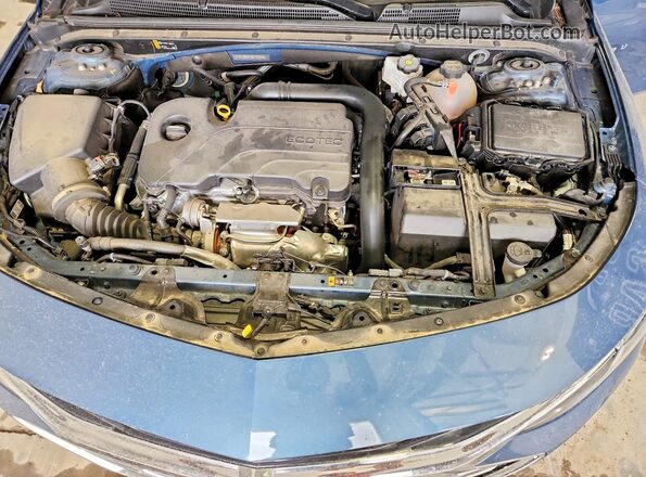 1G1ZD5ST3SF143789 2025 CHEVROLET MALIBU Blue Rear interior view