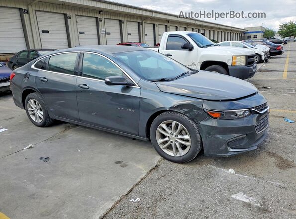 1G1ZD5ST4JF102697 2018 CHEVROLET MALIBU Gray Delantero derecho