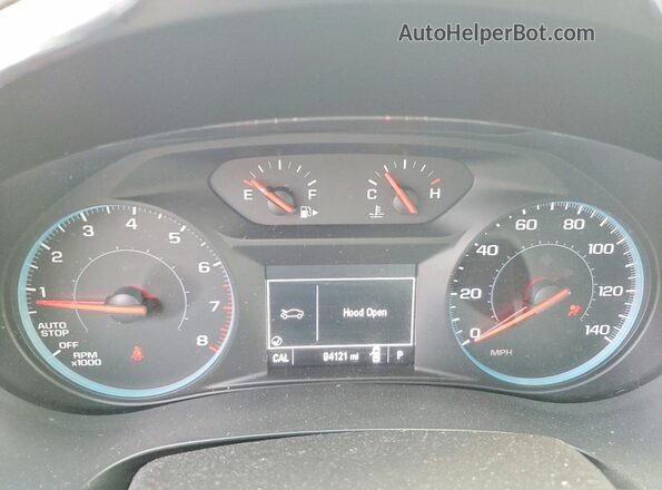 1G1ZD5ST4JF102697 2018 CHEVROLET MALIBU Gray Vista del cuadro de instrumentos