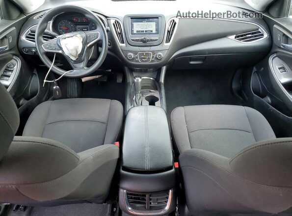 1G1ZD5ST4JF102697 2018 CHEVROLET MALIBU Gray Vista del salpicadero