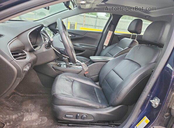 1G1ZD5ST4JF105535 2018 CHEVROLET MALIBU Синий Вид салона спереди