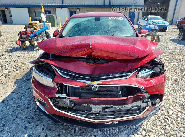 1G1ZD5ST4JF108757 2018 CHEVROLET MALIBU Red Widok z przodu