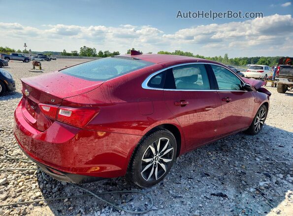 1G1ZD5ST4JF108757 2018 CHEVROLET MALIBU Red Tył prawy