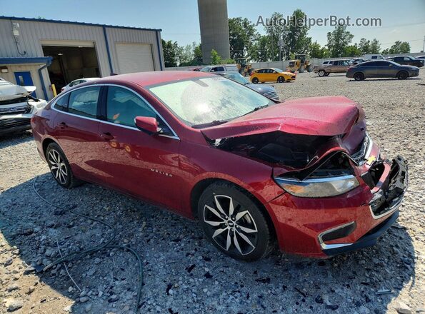 1G1ZD5ST4JF108757 2018 CHEVROLET MALIBU Red Przód prawy